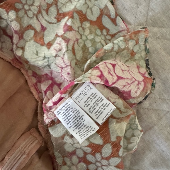 HEMANT& NANDITA- Kilim One Shoulder Short Dress - Picture 11 of 13